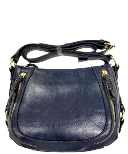 Fashion Saddle Crossbody Bag DL2678 NAVY